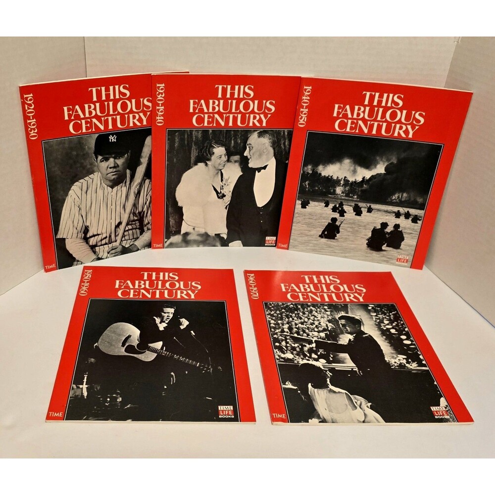 1988 This Fabulous Century 5 Historical books 1920-1970 Time-Life Books ELVIS